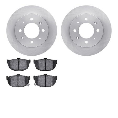 DYNAMIC FRICTION CO 6502-21065, Rotors with 5000 Advanced Brake Pads 6502-21065